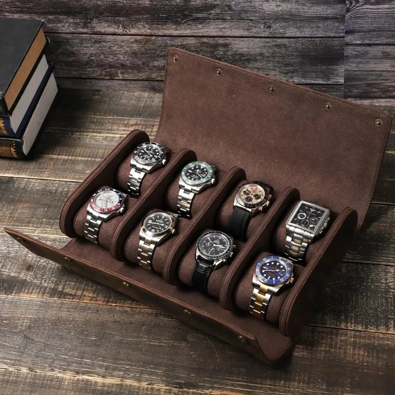 8-Slot Watch Roll