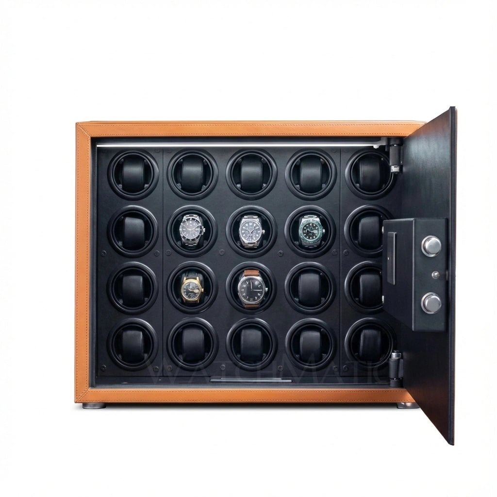 WatchMatic Iron Shield Series - Watch Winder Safe Box - WatchMatic