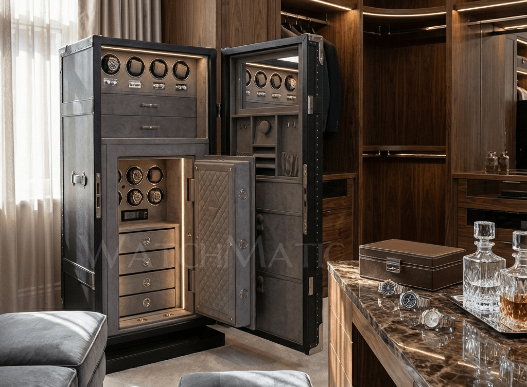 Luxury Watch Winder Safes: Security Meets Precision - WatchMatic