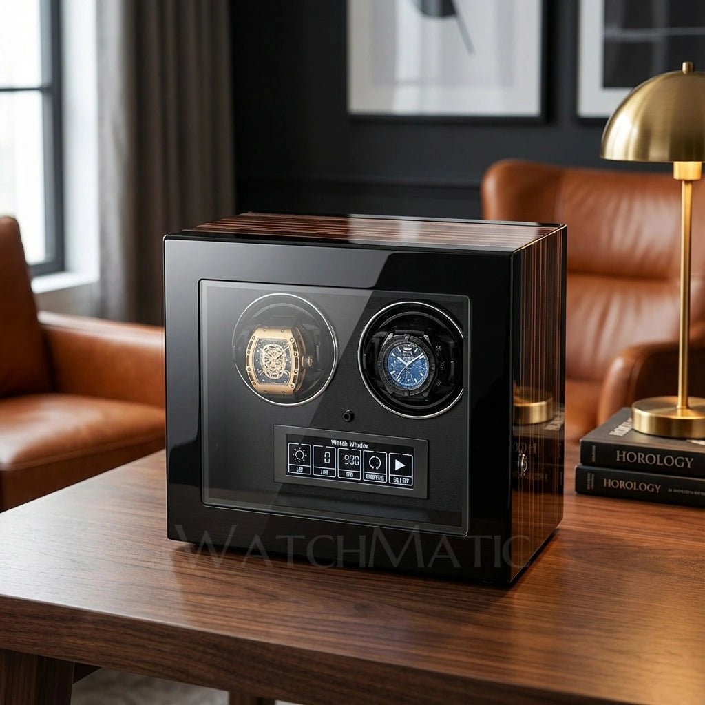 buy Imperus Double Watch Winder at WatchMatic with free shipping