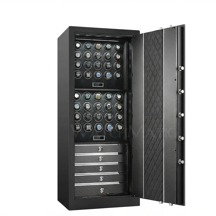 WatchMatic Titan Vault Series – Watch Winder Safe Box - WatchMatic